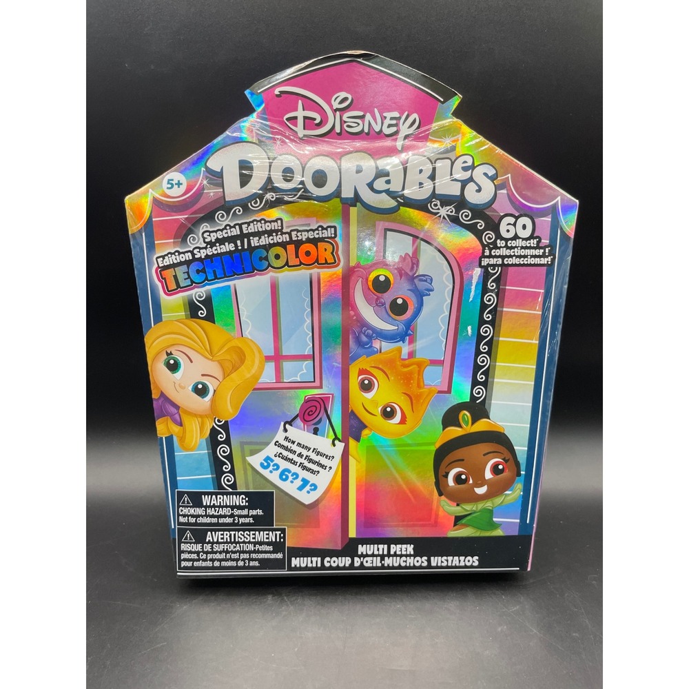 Disney Doorables Technicolor Special Edition Multi Peek 5 6 or 7 Figures New